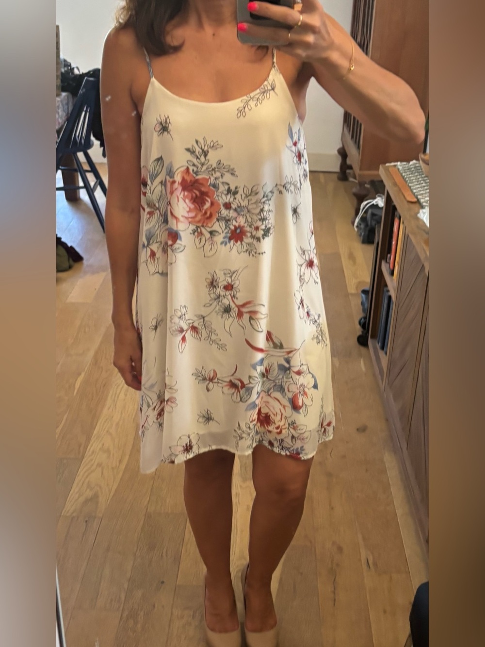 Final Touch floral Mini Dress